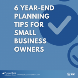 6 Year-End Planning Tips for Small Business Owners