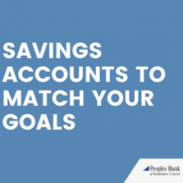 Choosing the Right Savings Account for Your Financial Goals